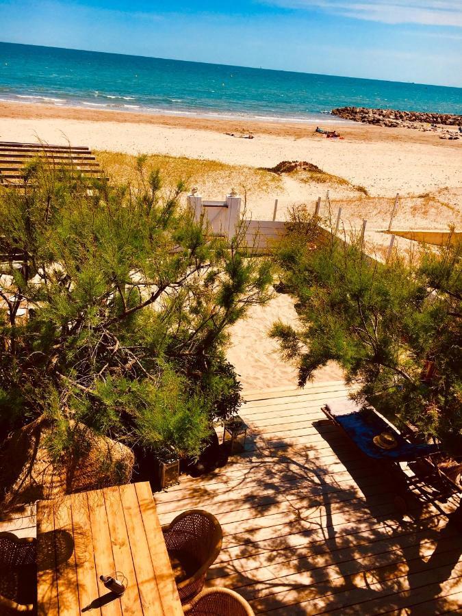 Mas Andalou Fabuleuse Premiere Ligne De Mer, Plage Privative Frontignan Luaran gambar