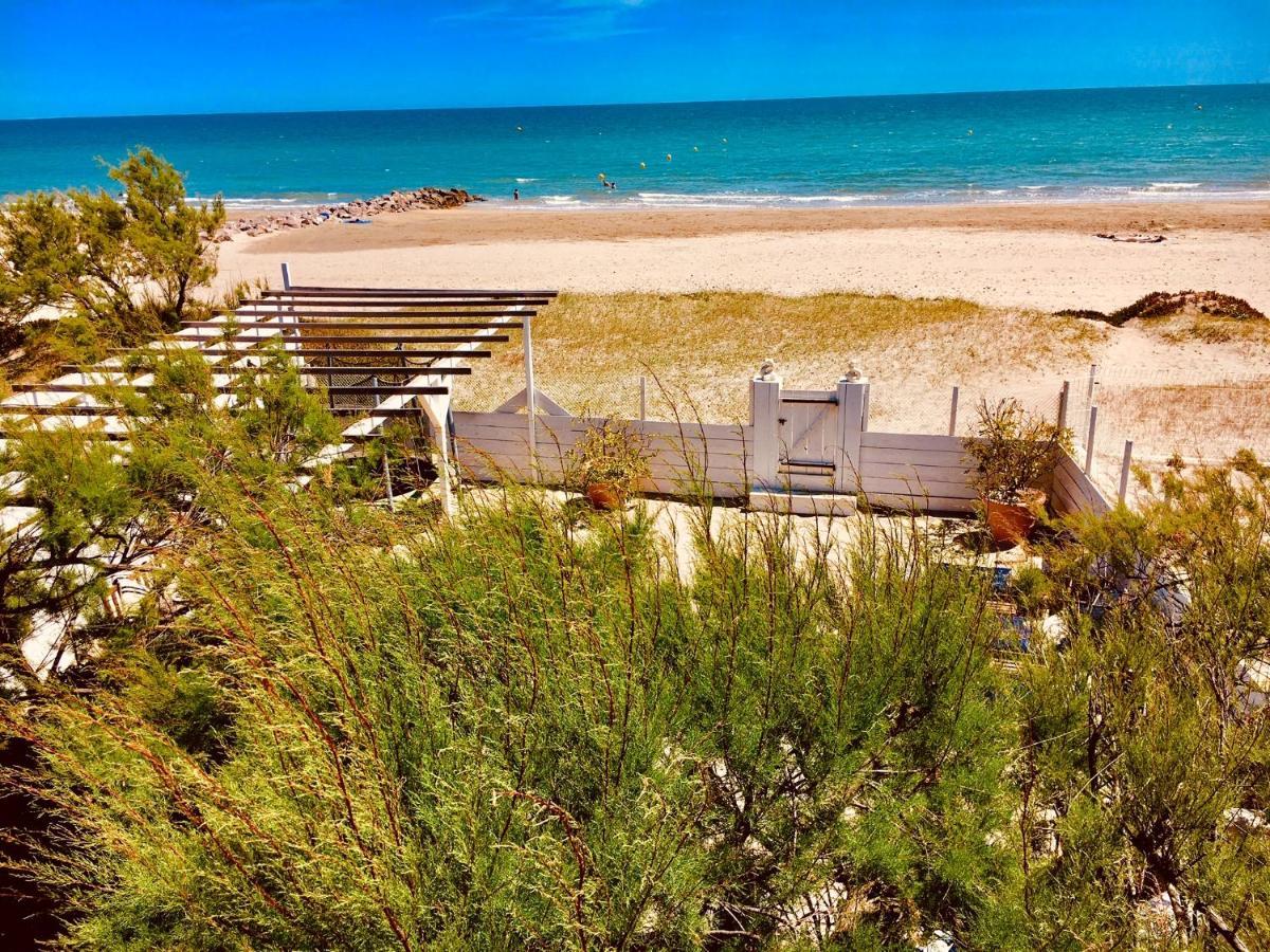 Mas Andalou Fabuleuse Premiere Ligne De Mer, Plage Privative Frontignan Luaran gambar