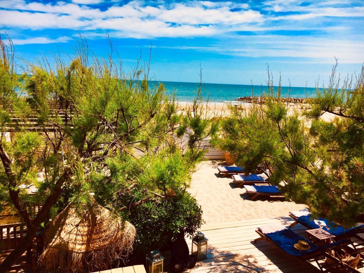 Mas Andalou Fabuleuse Premiere Ligne De Mer, Plage Privative Frontignan Luaran gambar