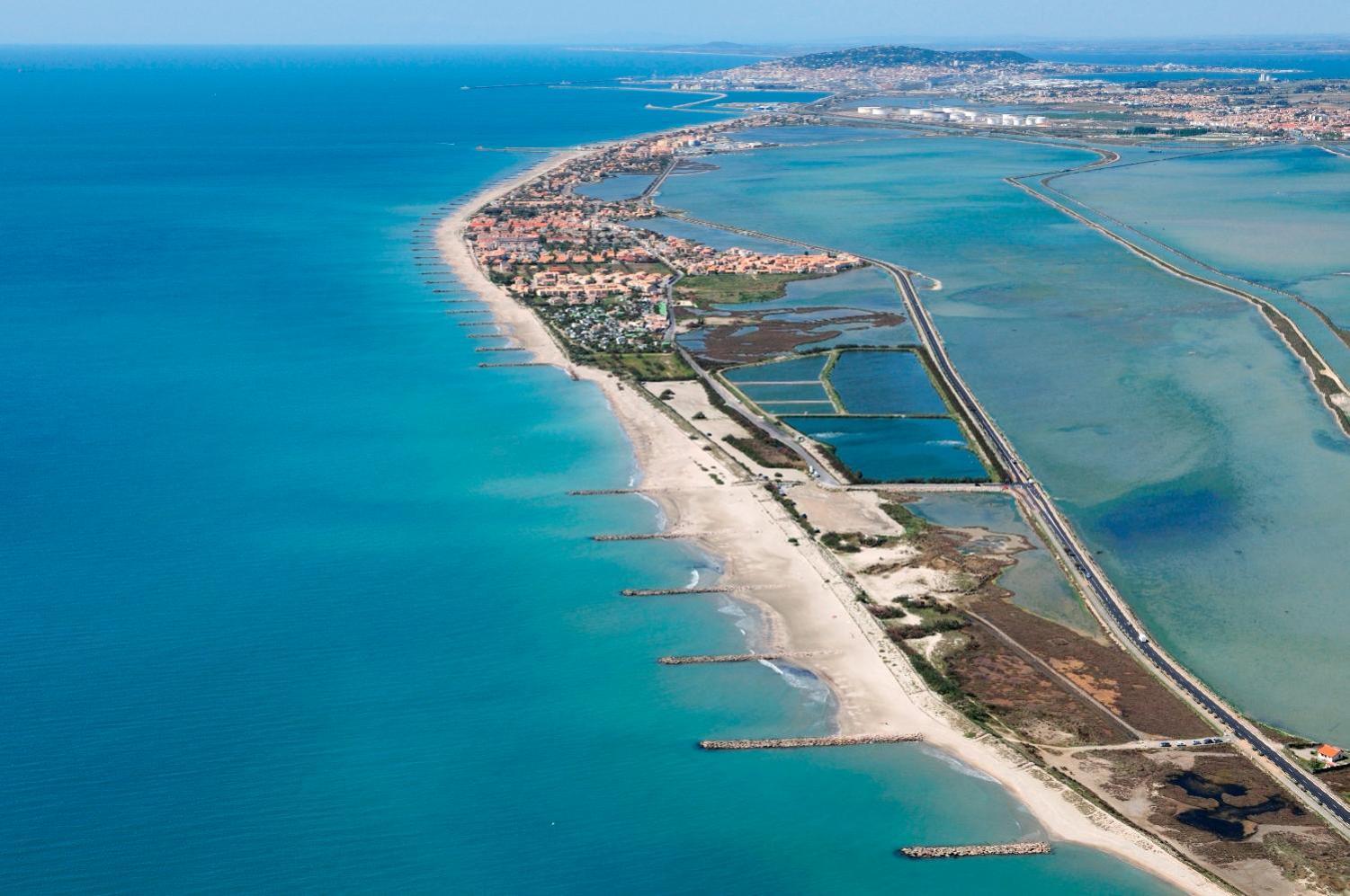 Mas Andalou Fabuleuse Premiere Ligne De Mer, Plage Privative Frontignan Luaran gambar