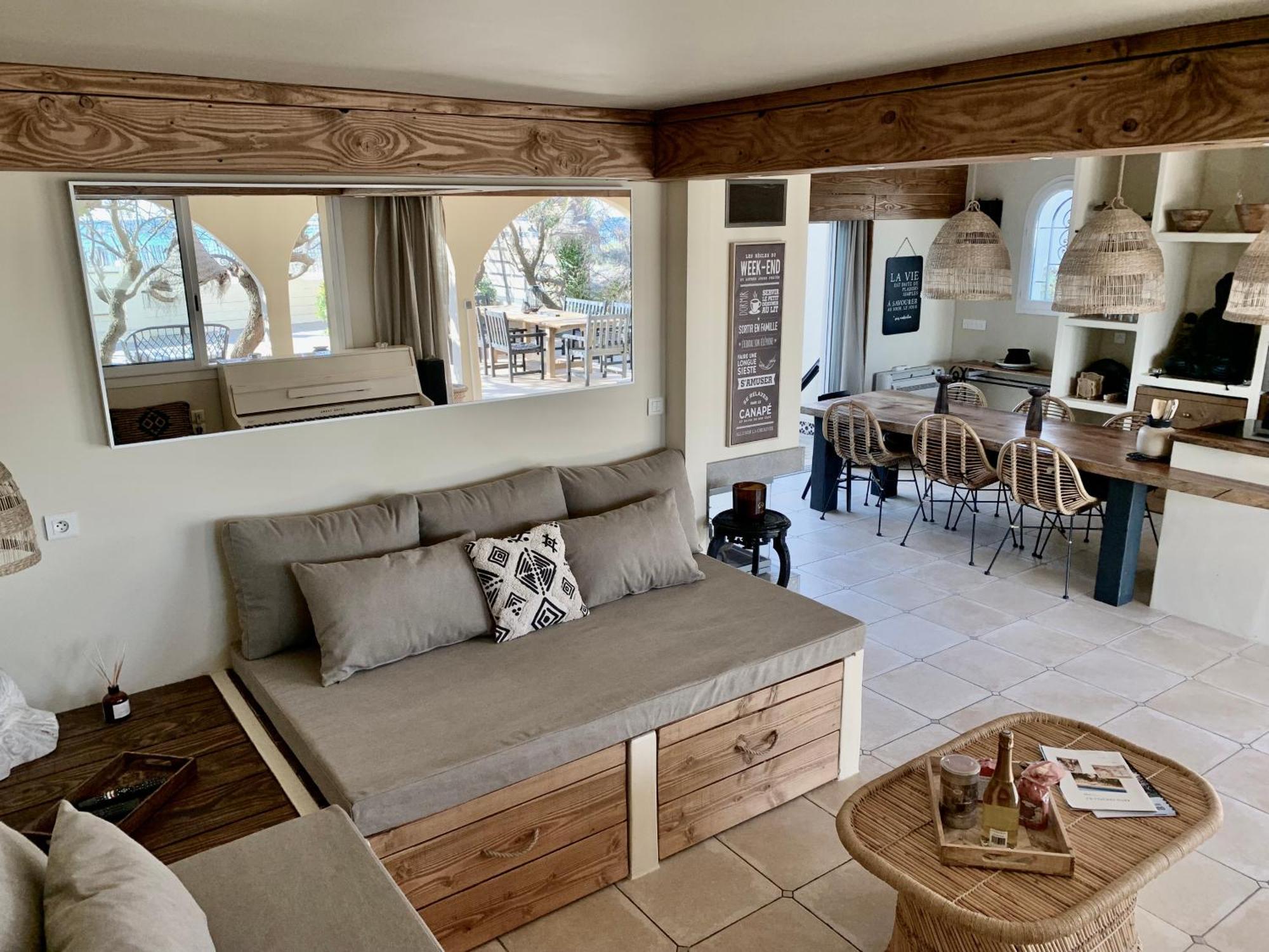 Mas Andalou Fabuleuse Premiere Ligne De Mer, Plage Privative Frontignan Luaran gambar